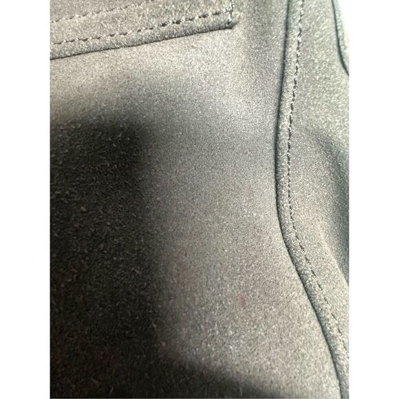 Benetton Brown Suede Messenger Crossbody Bag Briefcase Laptop See Description - Picture 15 of 16